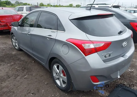 2014 Hyundai Elantra Gt z USA, uszkodzony, nr VIN KMHD35LH7EU165823